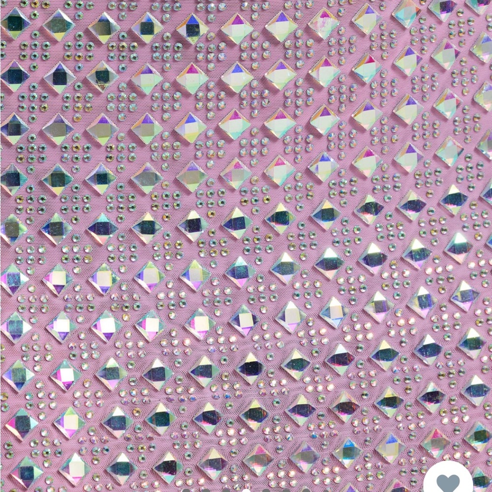 Oh Polly RUCH Embellished Square Neck pink Mini Dress - Picture 3 of 9